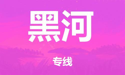 广州到黑河市物流公司|广州到黑河市货运专线|捷尔迅物流整车零担运输